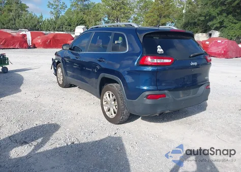 2018 Jeep Cherokee Latitude Fwd from USA, damaged, VIN 1C4PJLCB1JD519661